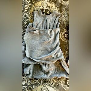 Halo SleepSack Swaddle - Newborn- Jersey (Grey)